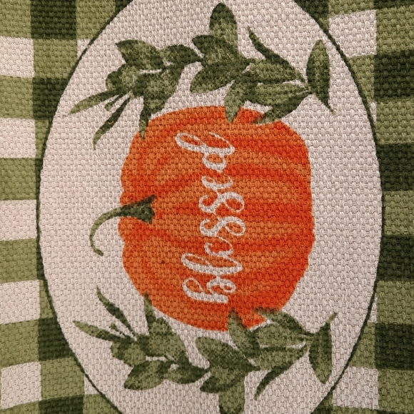 Runner 54" Thanksgiving Farmhouse Dining Table Buffet Blessed Pumpkin Fall - Picture 2 of 5